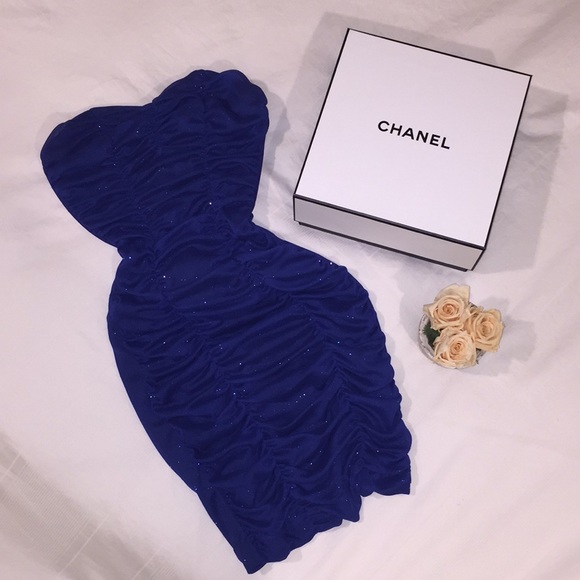 Charlotte Russe Dresses & Skirts - ✨ROYAL BLUE STRAPLESS DRESS✨
